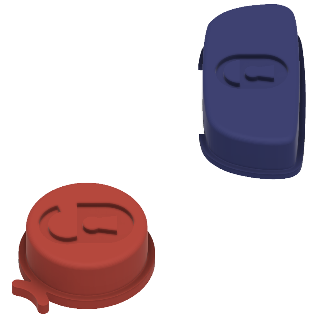 Replacement Key Buttons for Citroën C1, Peugeot 107 & Toyota Aygo
