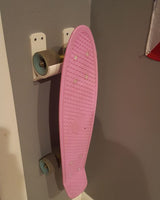 Skateboard Wall Mount – Holds Longboard & Penny Board