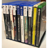 Game Stand for PS4, PS5 & Blu-ray – Holds 10 Games
