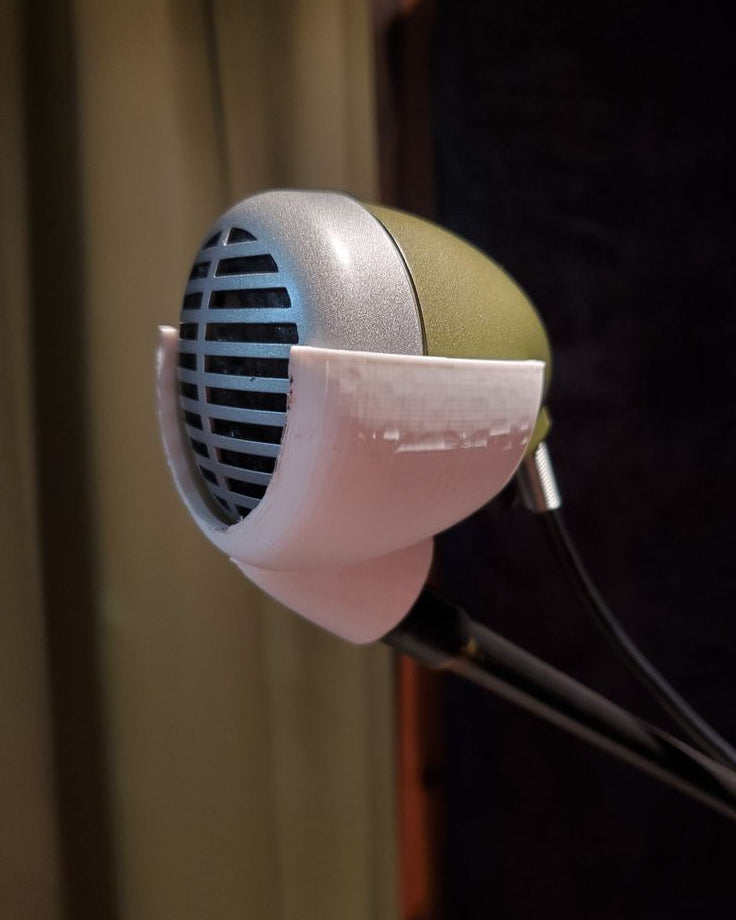 Shure 520DX Bullet Mic Holder with Angled Stand Mount