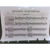 Piano Sheet Music Holder – Snap-On Stand Clip