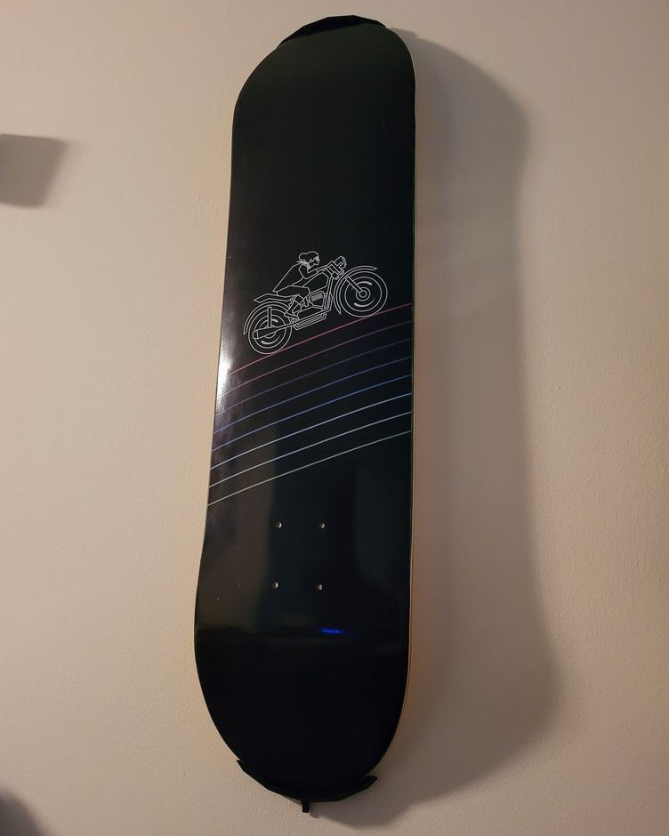Skateboard Deck Wall Mount – No Screws Required