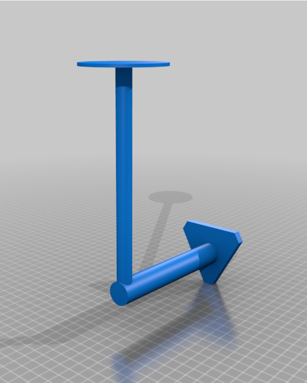 Helmet Wall Display Stand 5x7 inch