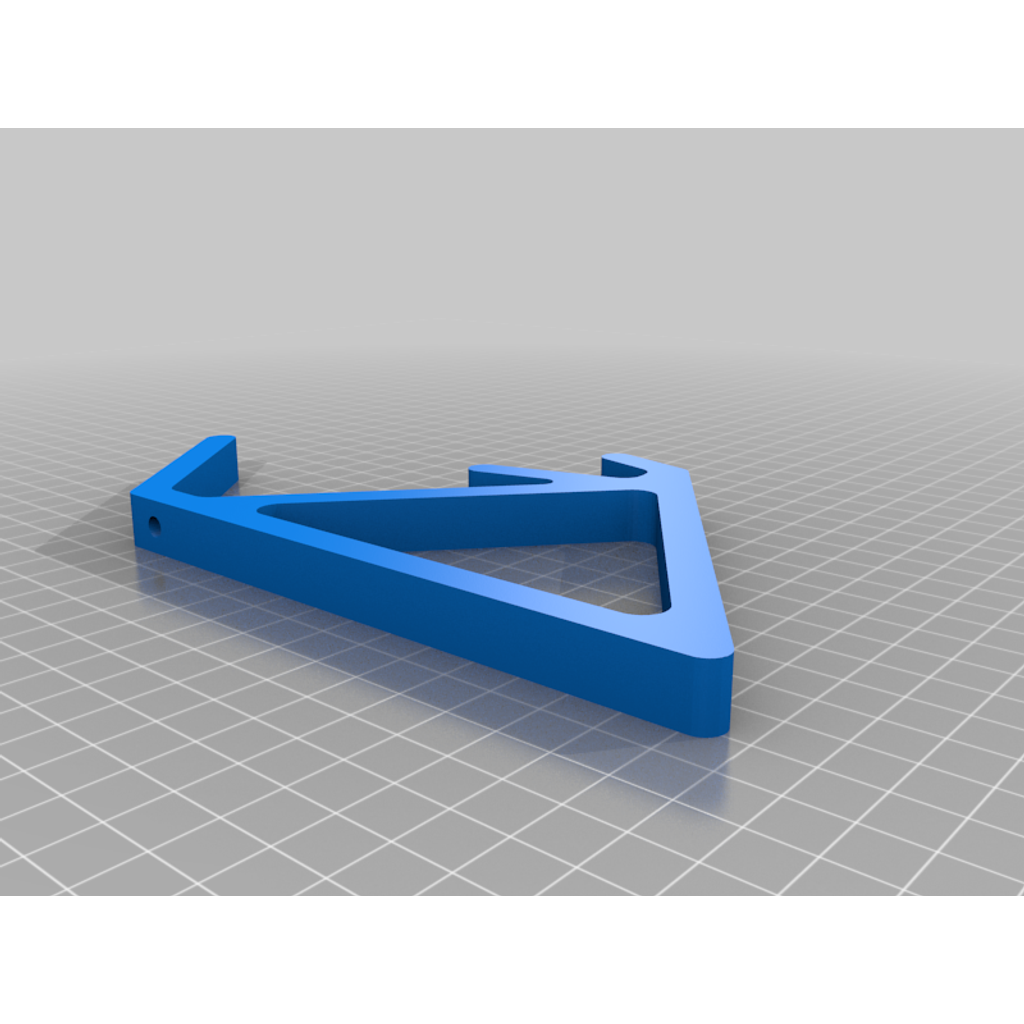 Snowboard Wall Mount – Single Screw, Stud-Ready