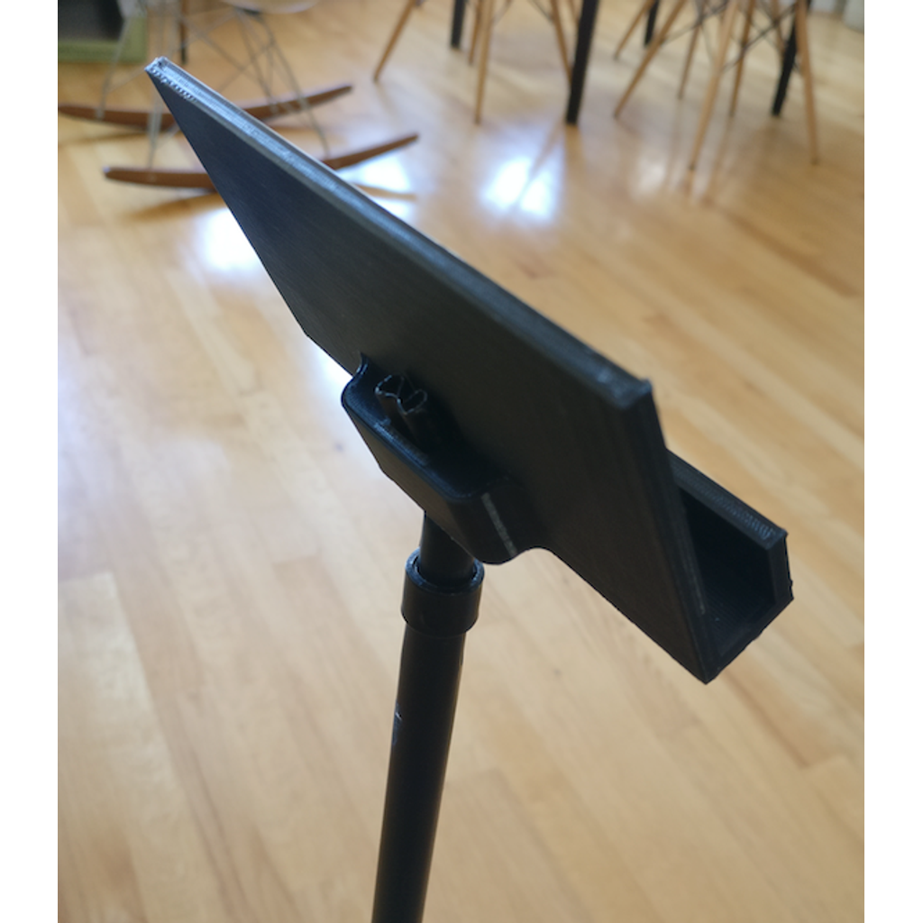 iPad & Tablet Mount for Wire Music Stands