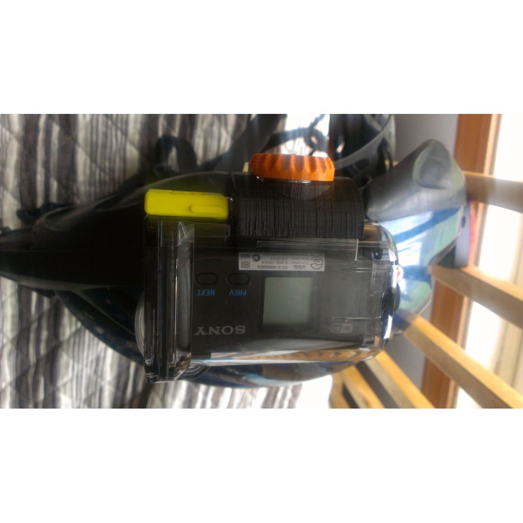 Helmet Mount for Sony Action Cam HDR-AS10 / AS15