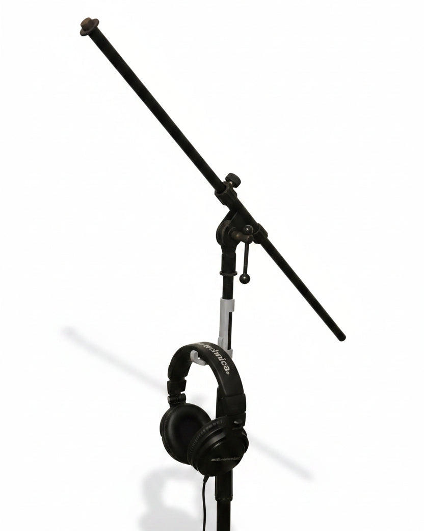 Mic Stand Clip-on Hanger for Cable & Headphone Management