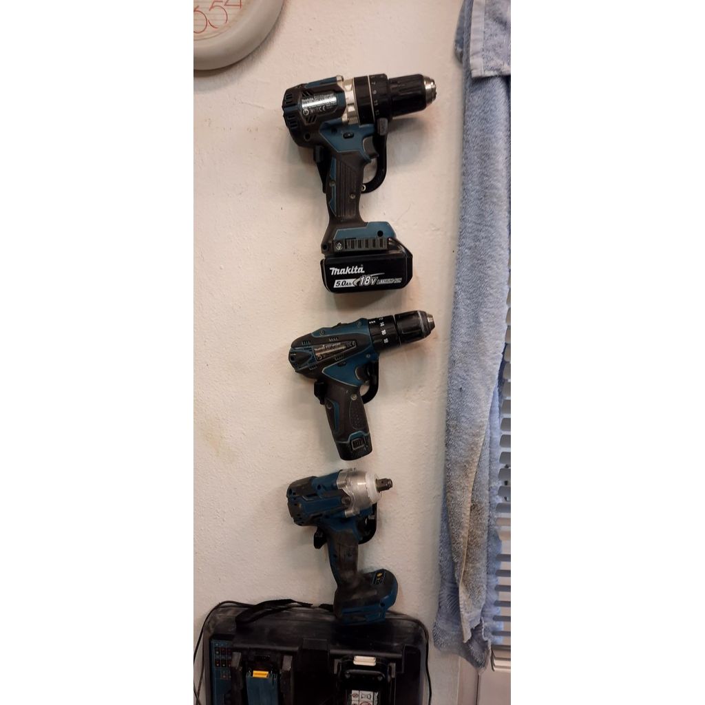 Makita Cordless Tool Wall Mount – Drill & Driver Holder