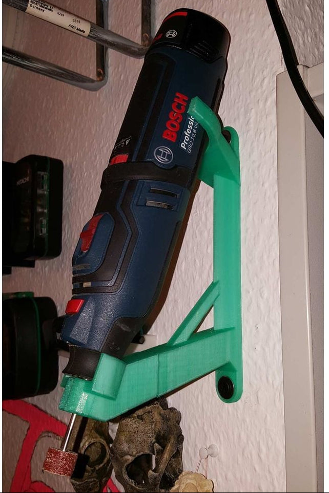Bosch GRO Rotary Tool Wall Mount – Tidy Workshop