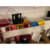 Yarn Spool Holder for IKEA Mosslanda Shelf