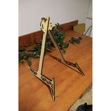 Acoustic Guitar Stand – Laser Cut Pine Plywood