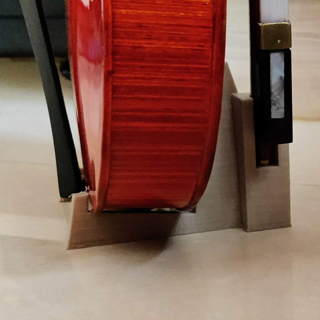 Free-Standing Violin Stand with Bow Holder