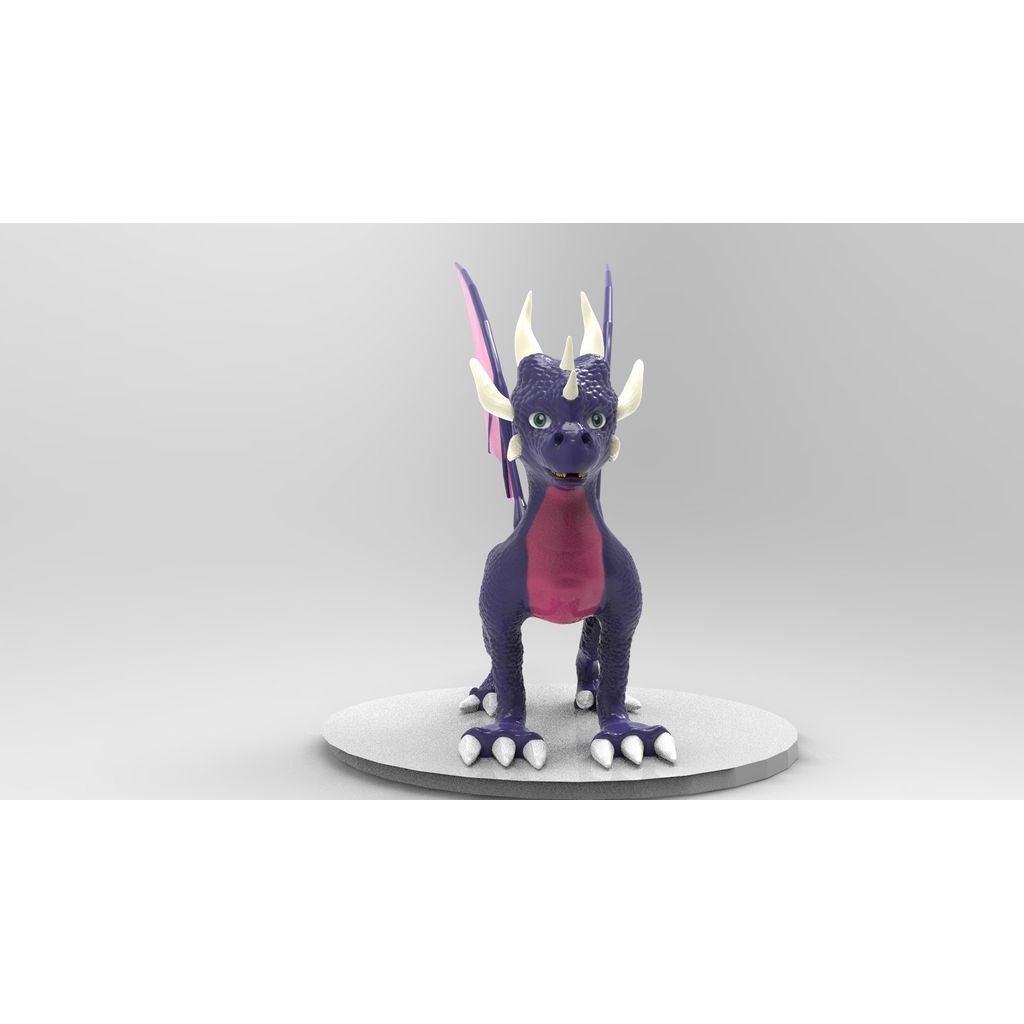 Cynder The Dragon – The Legend of Spyro Static Statue