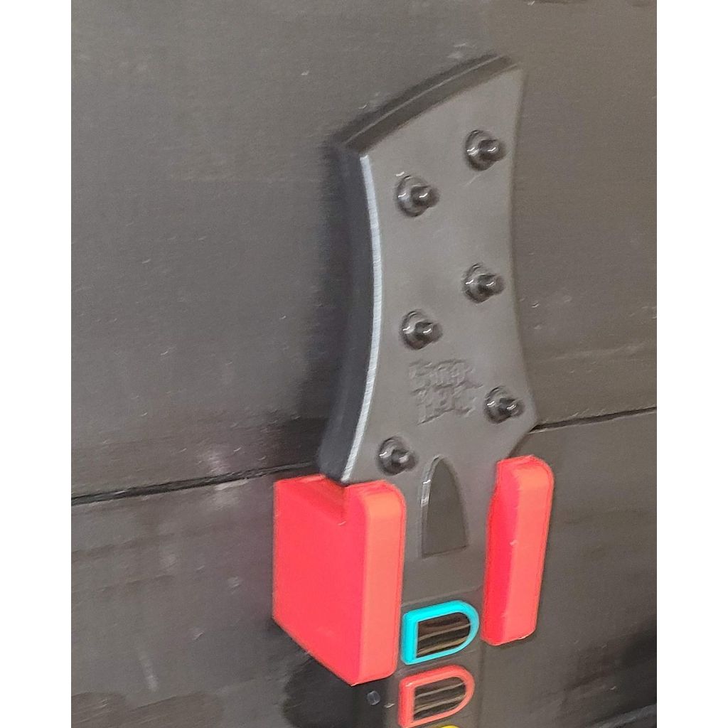 Guitar Hero Controller Wall Mount with Lock Ridge
