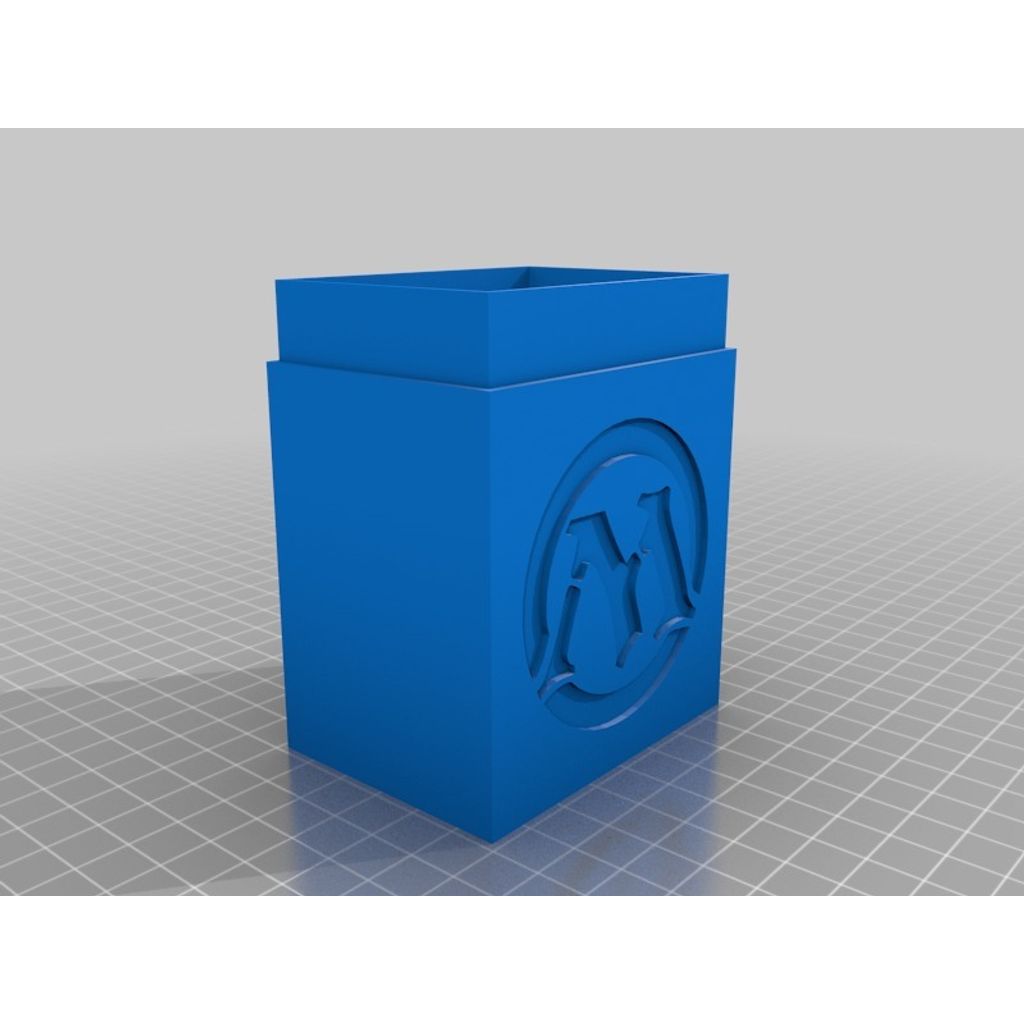 Magic the Gathering Deck Box with M Logo