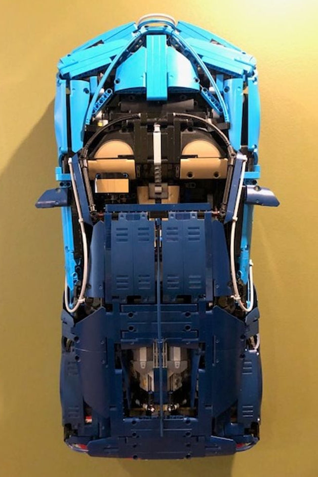 Lego Technic Bugatti Wall Mount – Display with 2 Screws