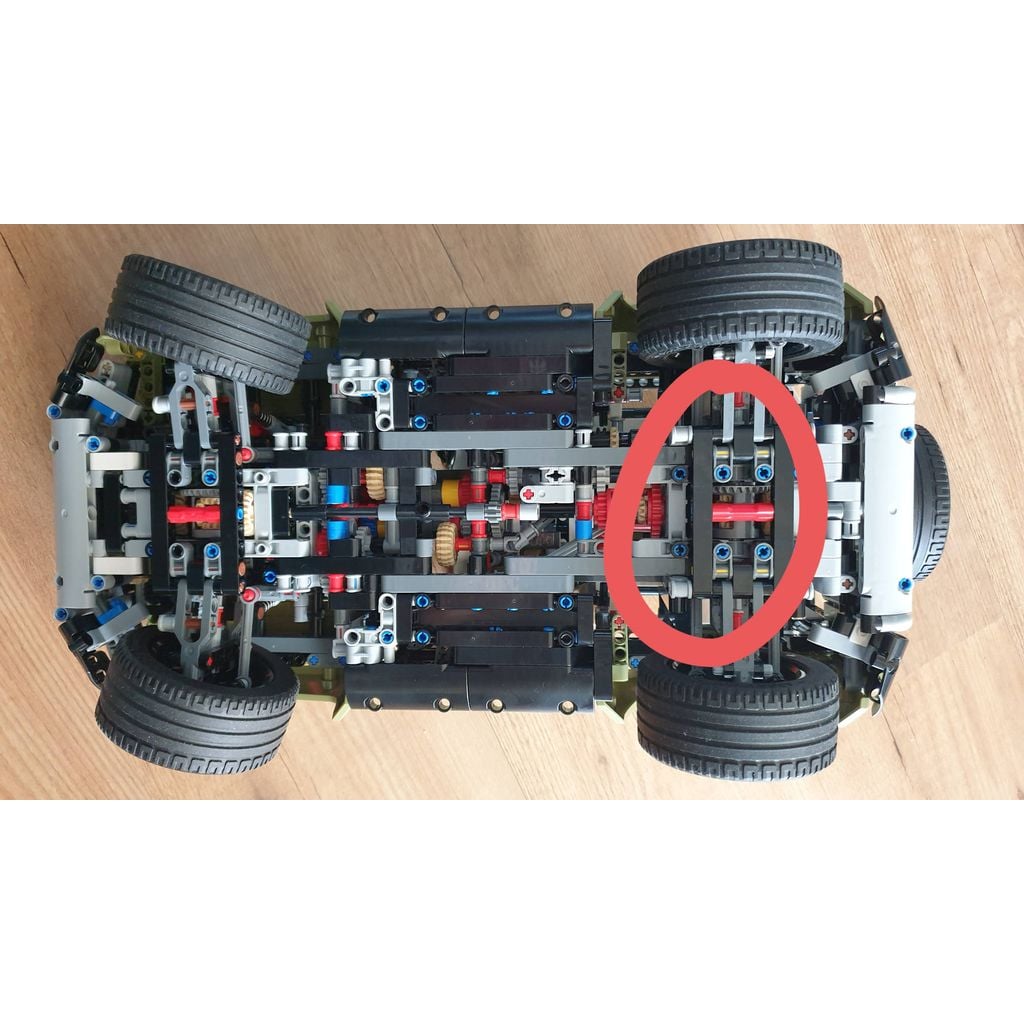 Wall Mount for Lego Land Rover Defender 42110