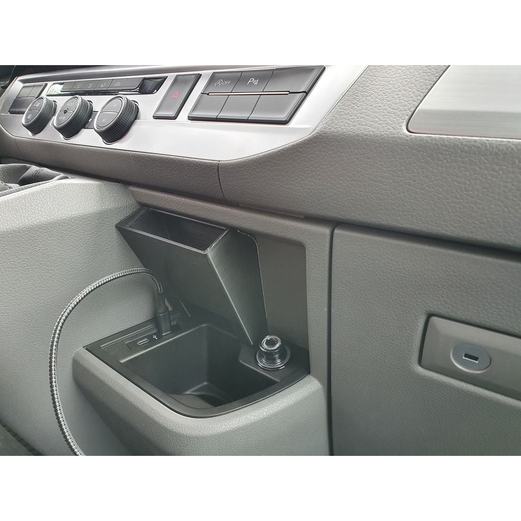 Phone Shelf for VW T6.1 California – USB-C Ready