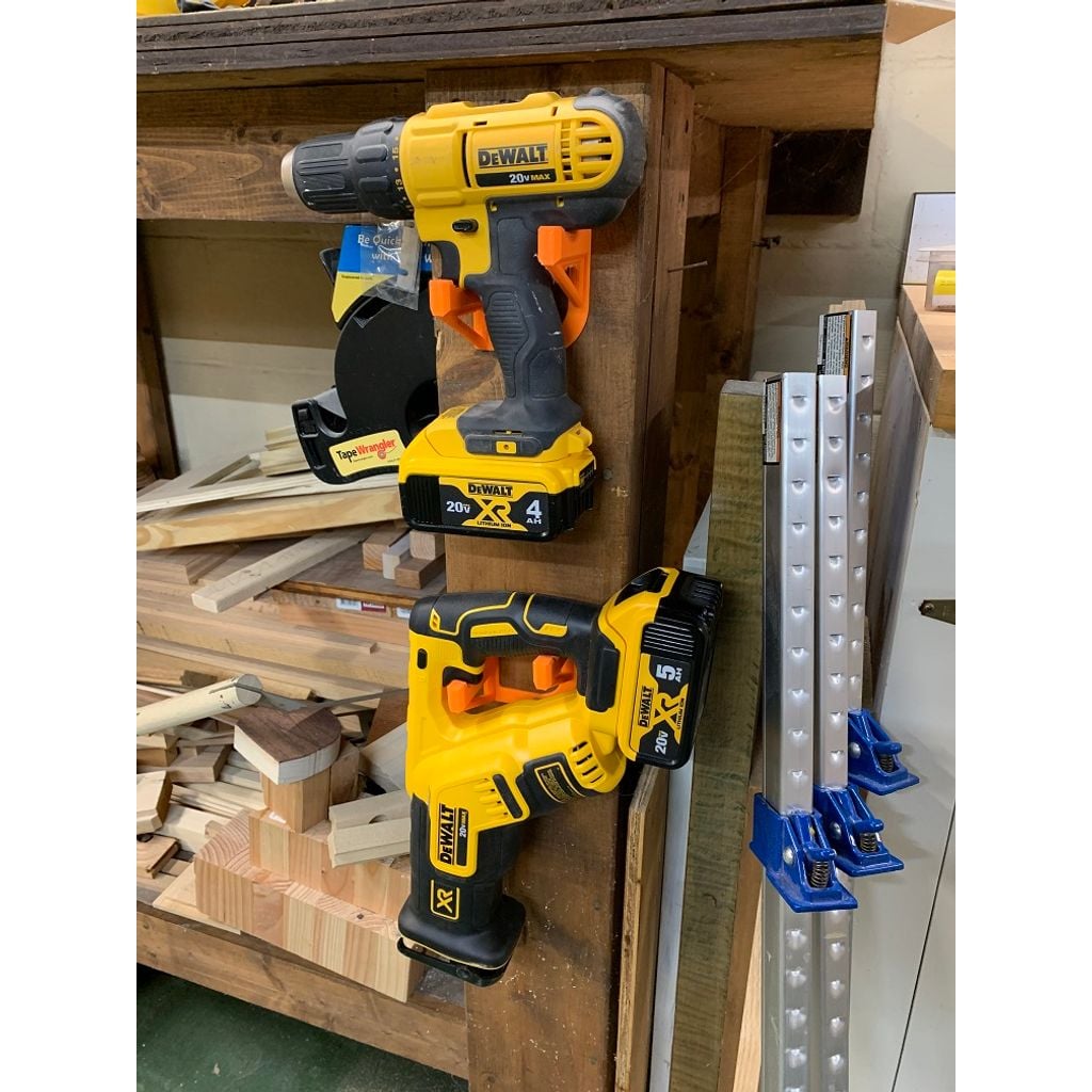 Cordless Tool Wall Mount – Drill & Driver Holder
