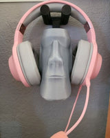 Moai Easter Island Head Headphone Hanger Wall Mount