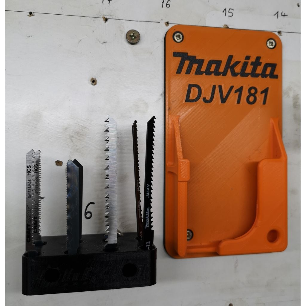 Wall Mount for Makita DJV181 Jigsaw – Keeps It Ready