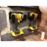 Dewalt 18V XR Drill & Impact Driver Wall Mount