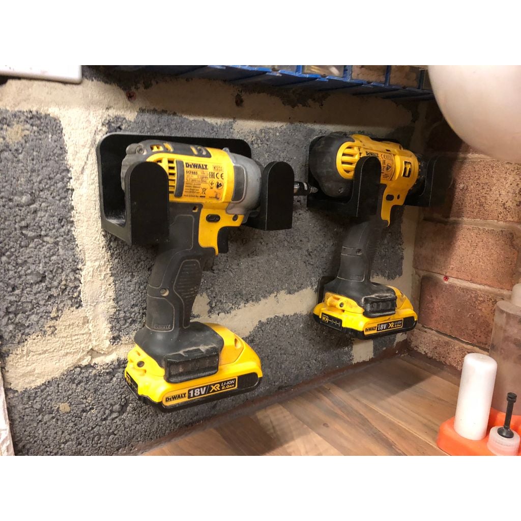 Dewalt 18V XR Drill & Impact Driver Wall Mount