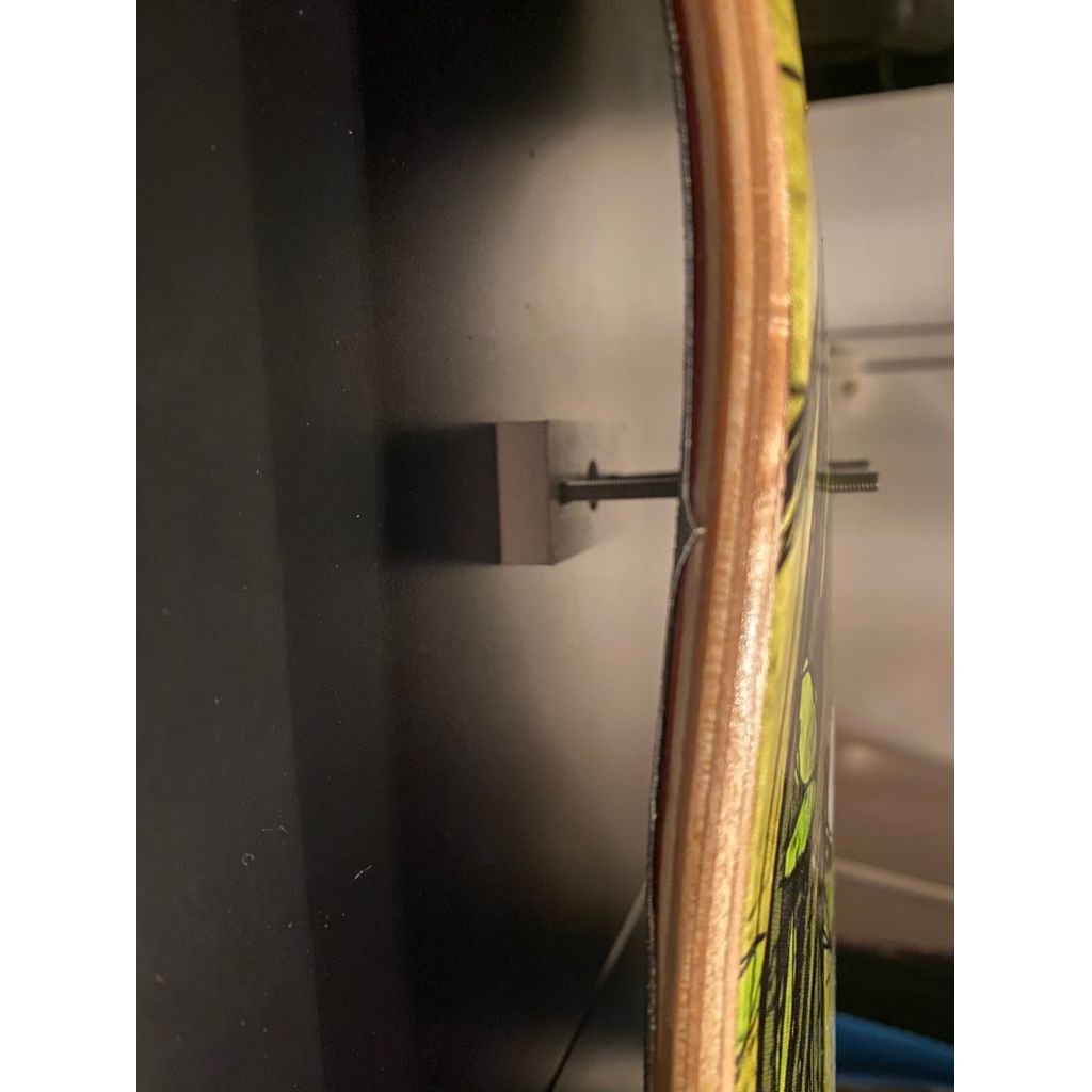 Skateboard Wall Mount Holder – No Drilling Required