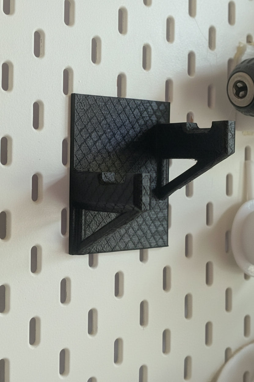 IKEA Skadis Cordless Tool Mount – Keep Drills Ready
