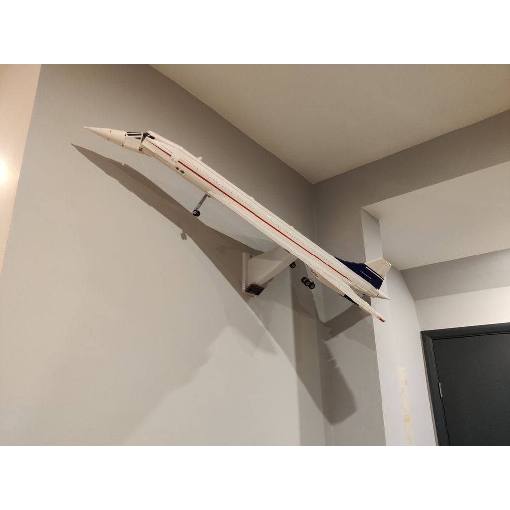Lego Concorde Wall Mount – Set 10318
