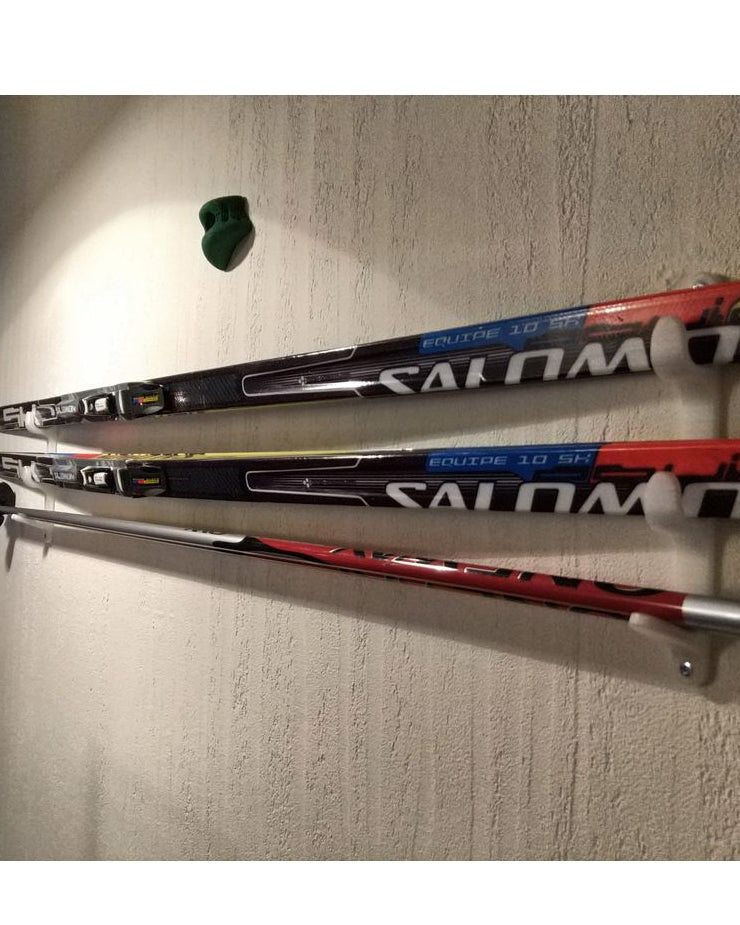 Ski and Poles Wall Mount