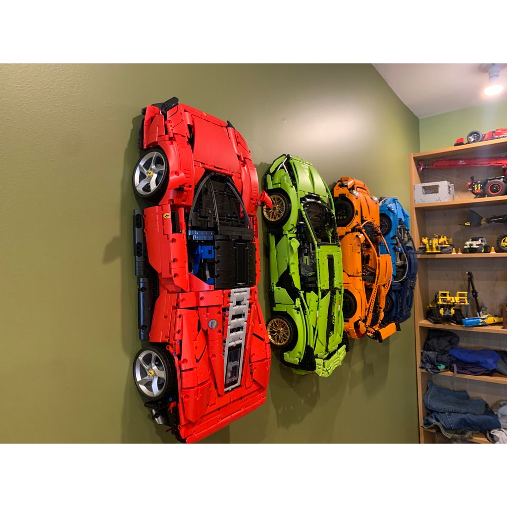 LEGO Ferrari Daytona SP3 Wall Mount – Display Hanger
