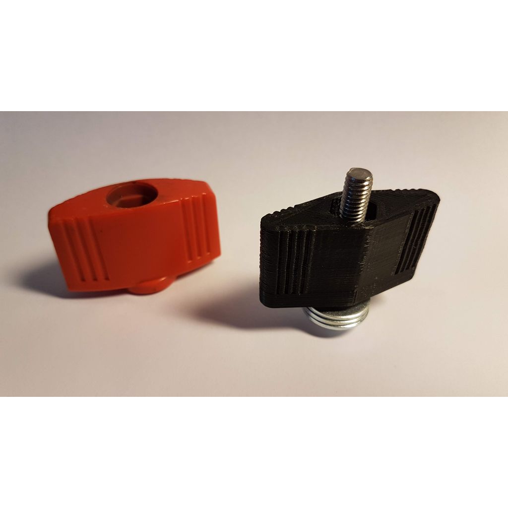Butterfly Nut Replacement for Mower Handle – M6 Fit