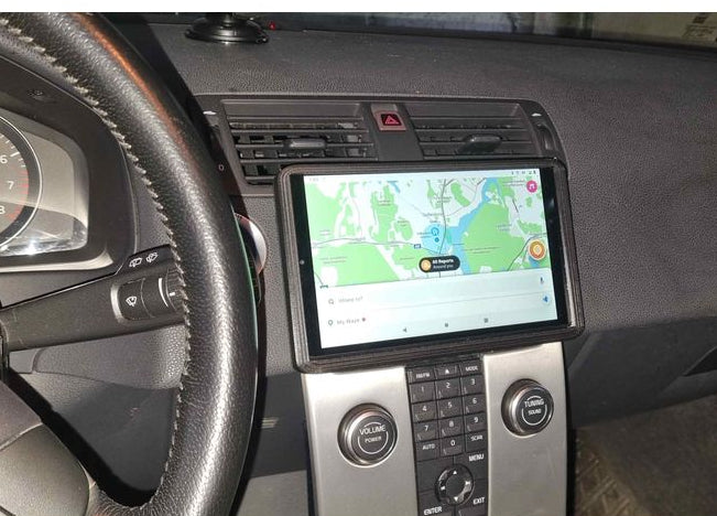 Volvo V50 Stereo Trim with 8" Tablet Holder – Lenovo M8
