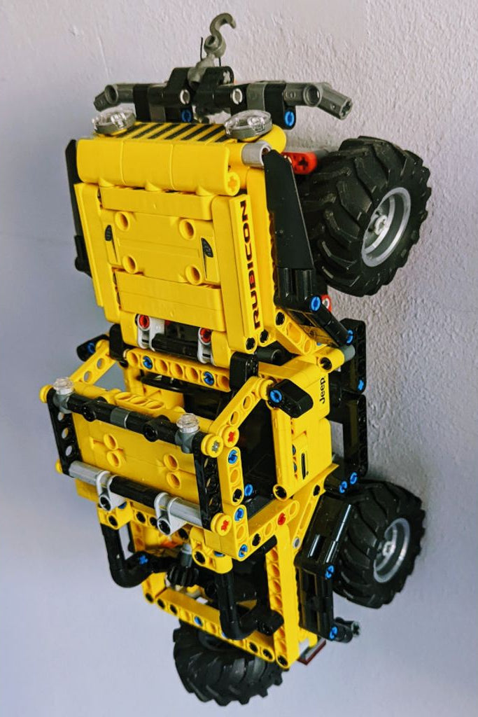 Wall Mount for Lego Technic 42122 Jeep Wrangler