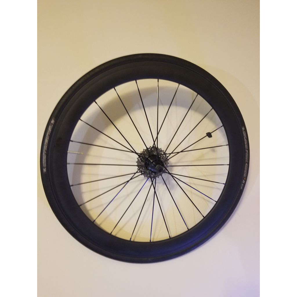 Bike Wheel Hook – Wall Mount for Skewer Wheels