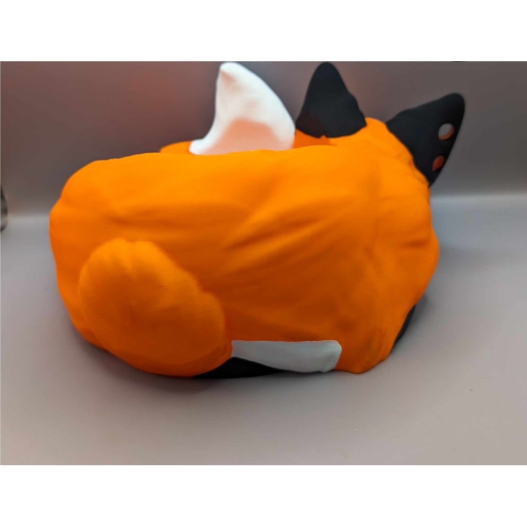 Fox Yarn Bowl — Decorative Knitting & Crochet Holder