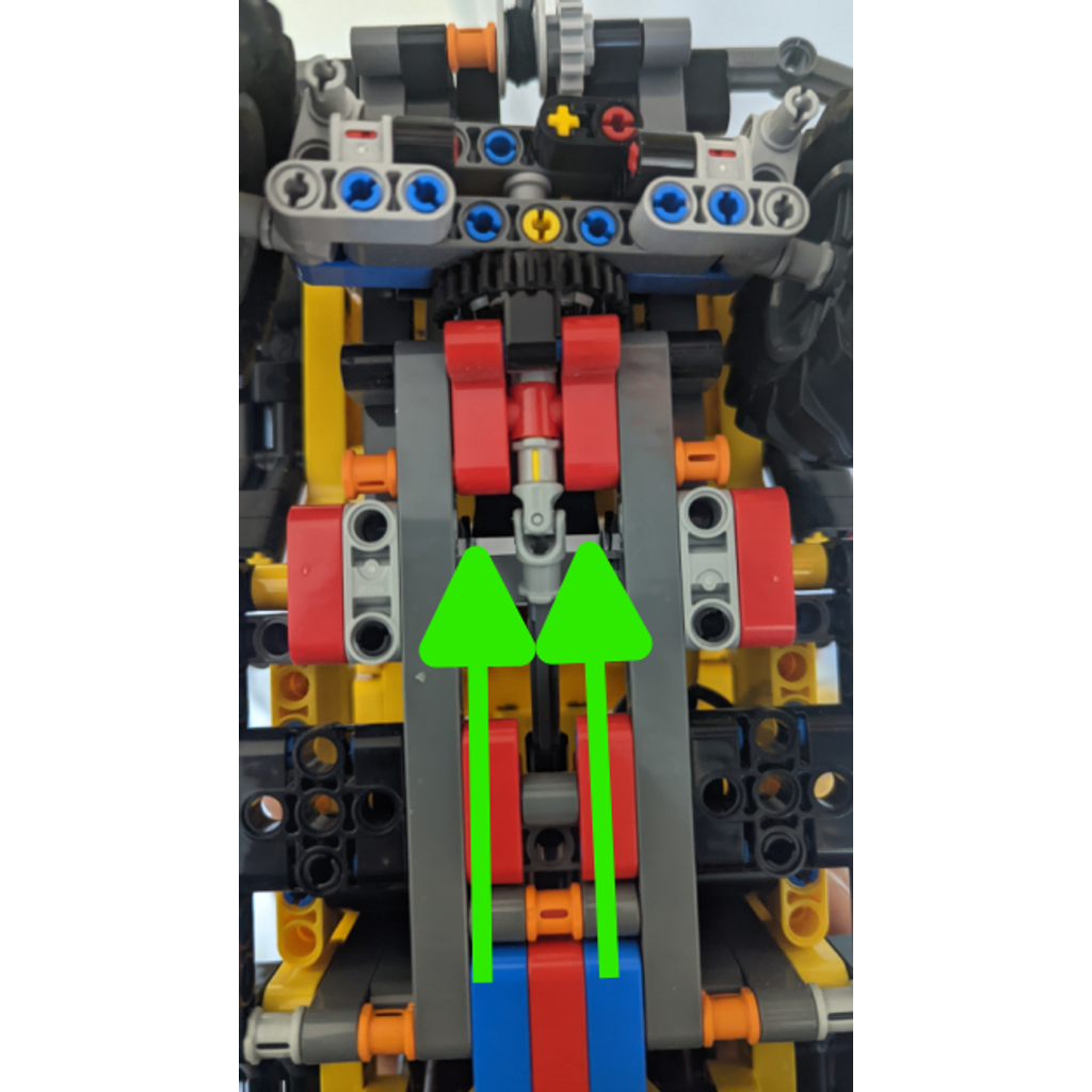 Wall Mount for Lego Technic 42122 Jeep Wrangler
