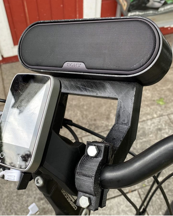 Bike Mount for Sony SRS-XB2 Bluetooth Speaker