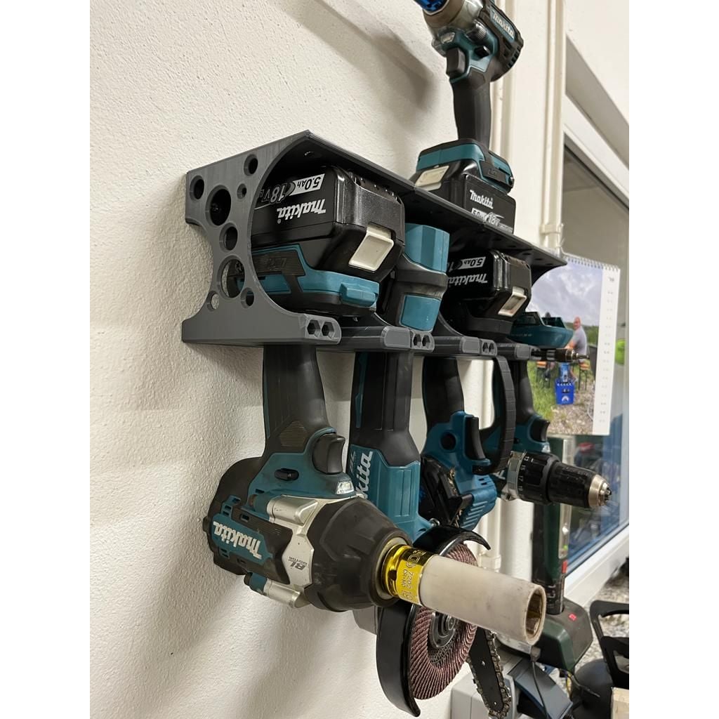 Universal Makita Tool Holder – Wall Mount for Power Tools