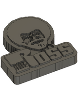 Bob Ross Logo 3D Print