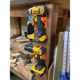 Cordless Tool Wall Mount – Drill & Driver Holder