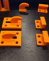 Snowboard Wall Mount with Moving Hooks