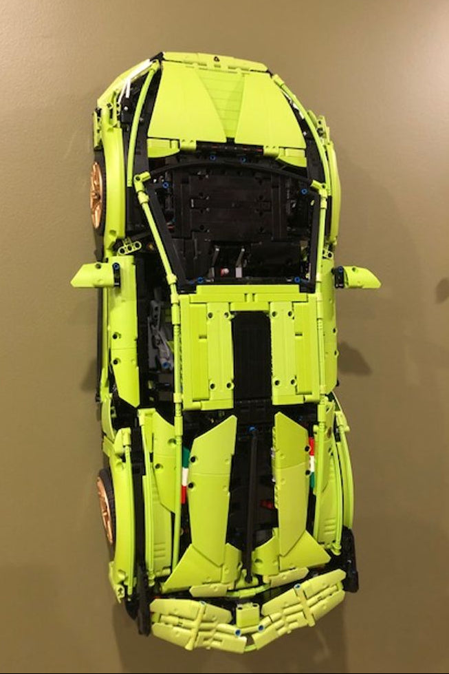 LEGO Technic Lamborghini Wall Mount Holder