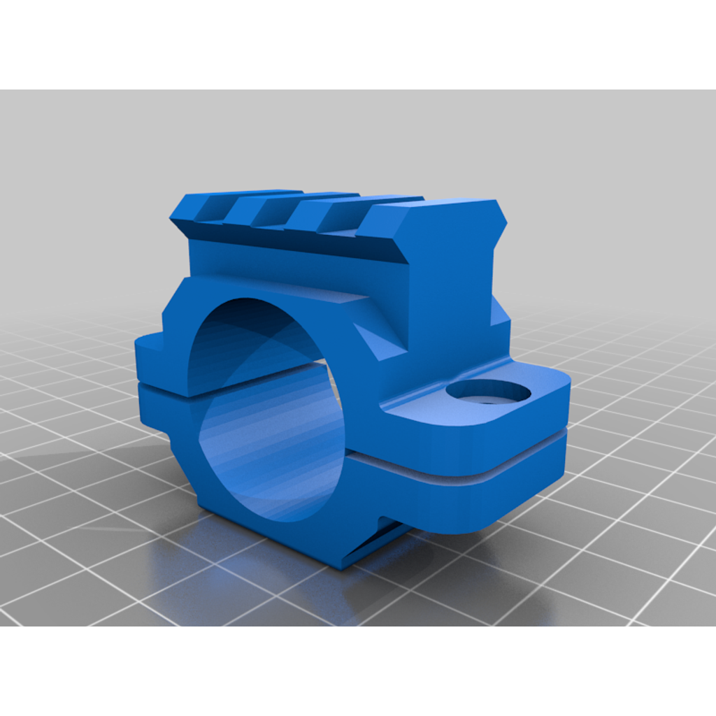 Picatinny Bike Mount for 26mm Handlebars