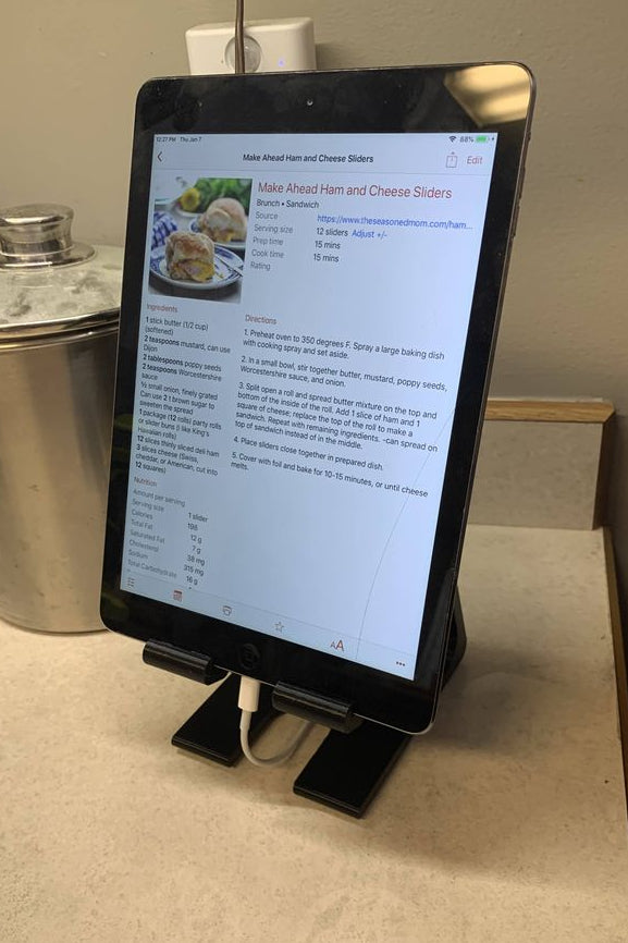 iPad Stand – Stable Desk Holder for iPad Air & Pro