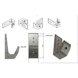 Snowboard Wall Mount – Simple Display Holder