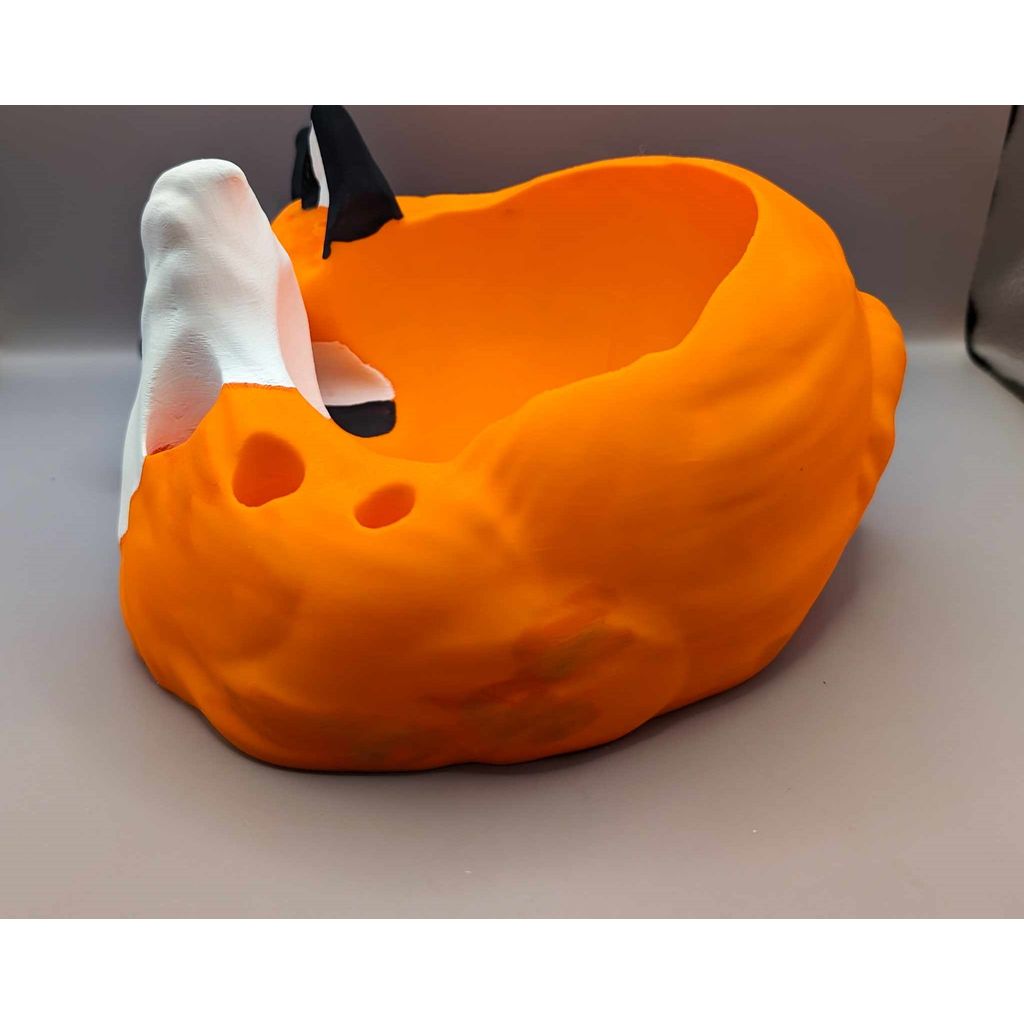 Fox Yarn Bowl — Decorative Knitting & Crochet Holder