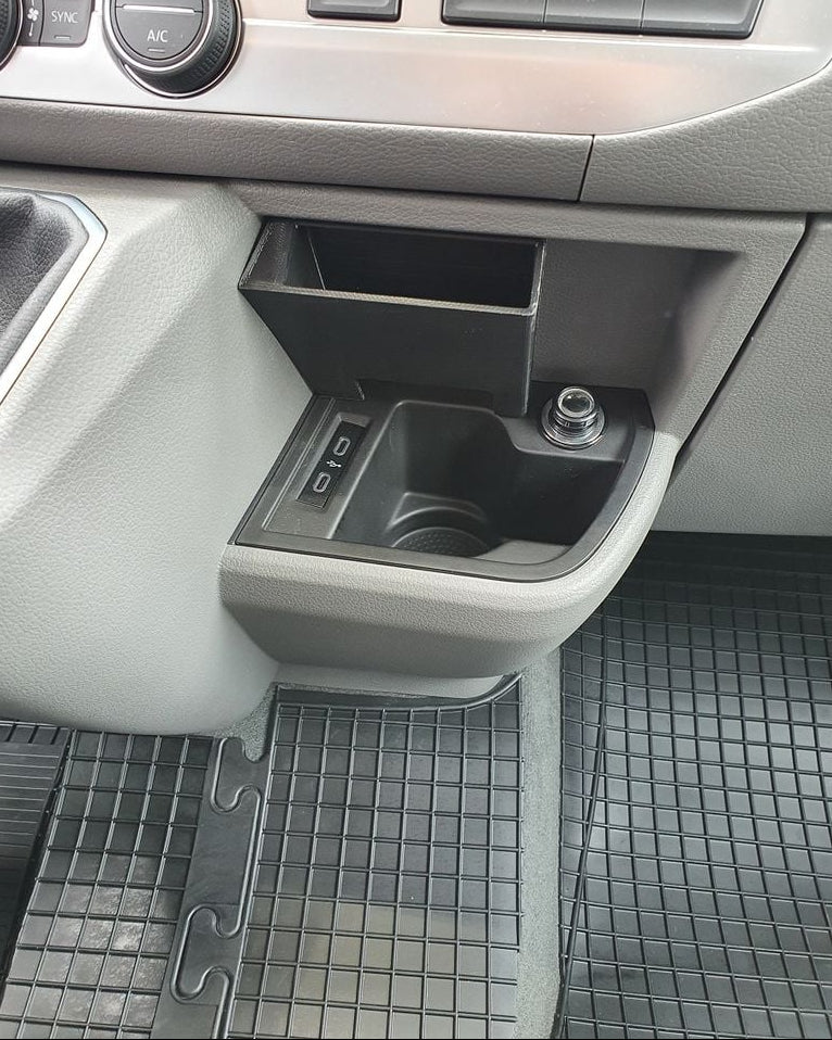 Phone Shelf for VW T6.1 California – USB-C Ready