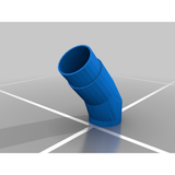 45° Elbow Connector for NFT Hydroponics Channels